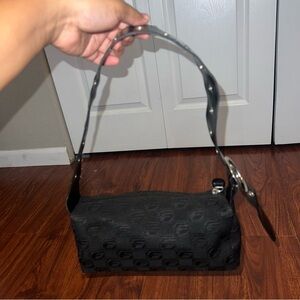 FUBU Vintage Black Shoulder Bag #Y2Kstyle